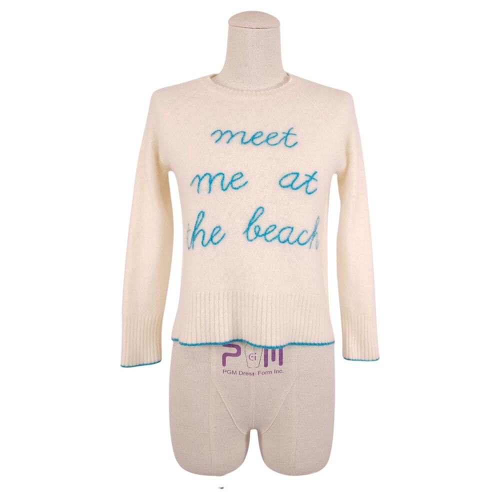 Golden Sun Cashmere Meet Me At The Beach Sweater XS/S